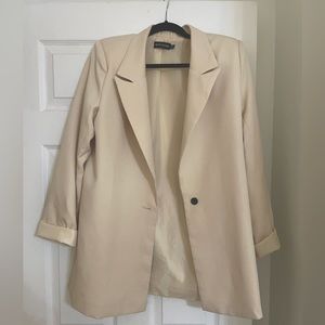 Oversized drapey blazer